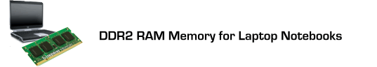DDR2 RAM memory for laptop notebooks